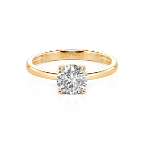 Jeulia Round Cut Solitaire Ring