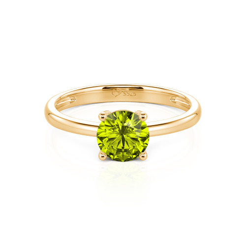Jeulia Round Cut Solitaire Ring