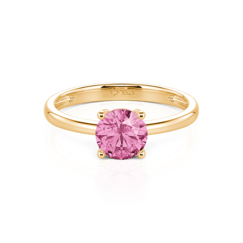 Jeulia Round Cut Solitaire Ring