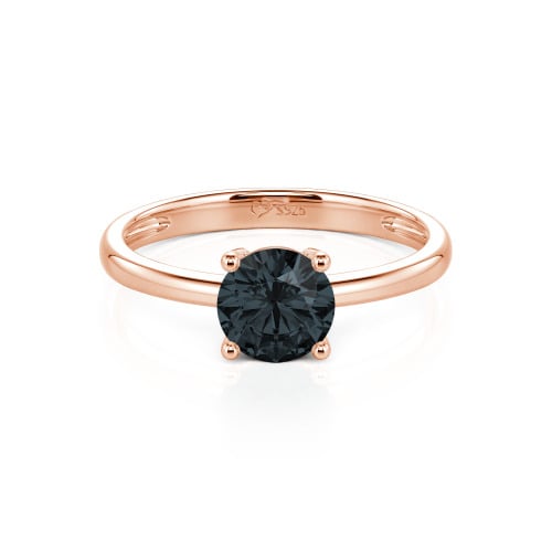 Jeulia Round Cut Solitaire Ring