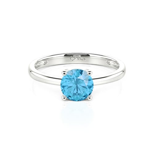 Jeulia Round Cut Solitaire Ring