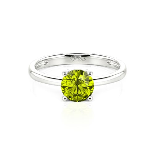 Jeulia Round Cut Solitaire Ring