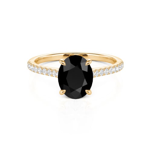 Jeulia Oval Cut Sterling Silver Ring