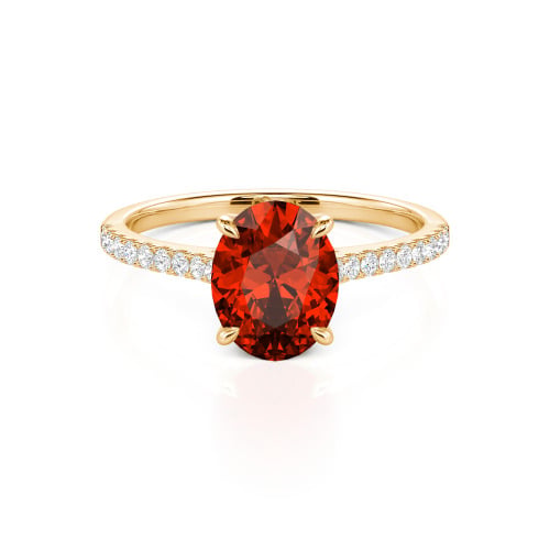Jeulia Oval Cut Ring