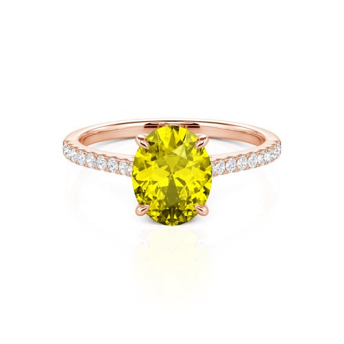 Jeulia Oval Cut Ring