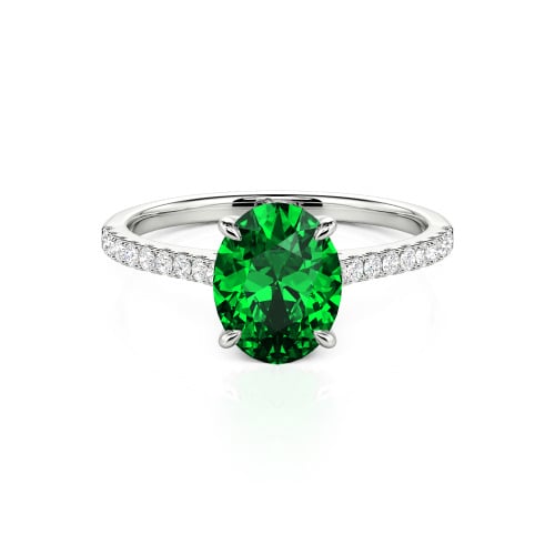 Jeulia Oval Cut Ring