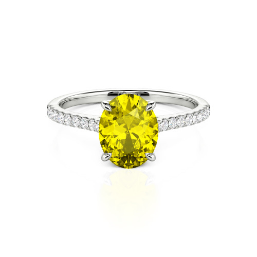 Jeulia Oval Cut Ring