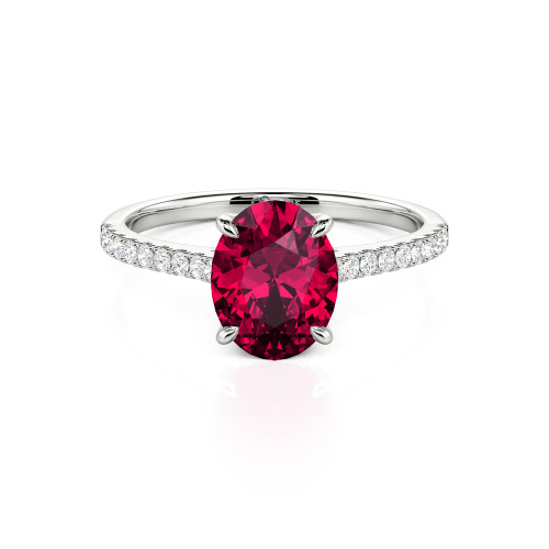 Jeulia Oval Cut Ring