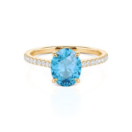 Jeulia Oval Cut Ring