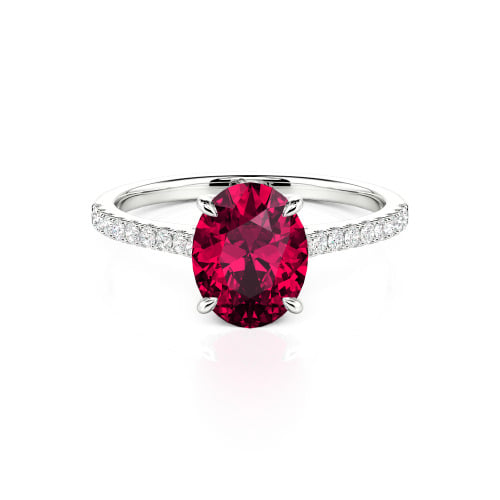 Jeulia Oval Cut Ring