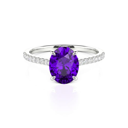 Jeulia Oval Cut Ring