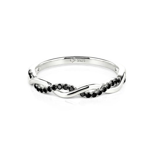 Jeulia Twist Round Cut Band