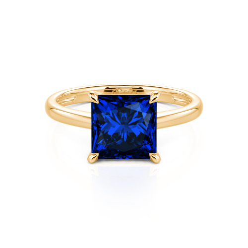 Jeulia Princess Cut Solitaire Ring