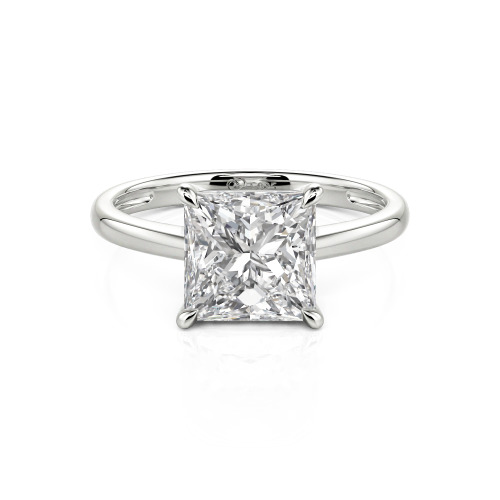 Jeulia Princess Cut Solitaire Ring
