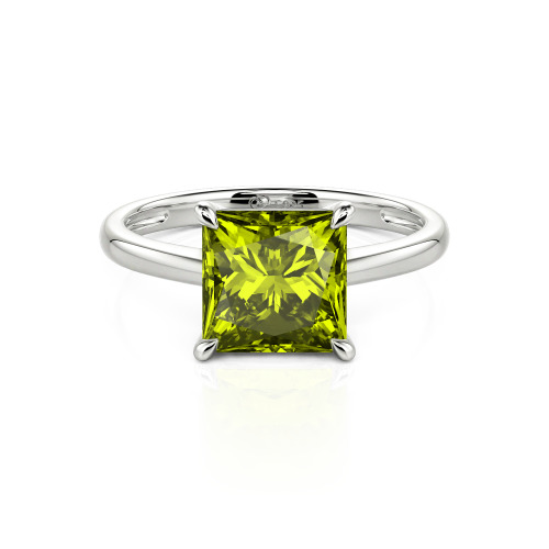 Jeulia Princess Cut Solitaire Ring
