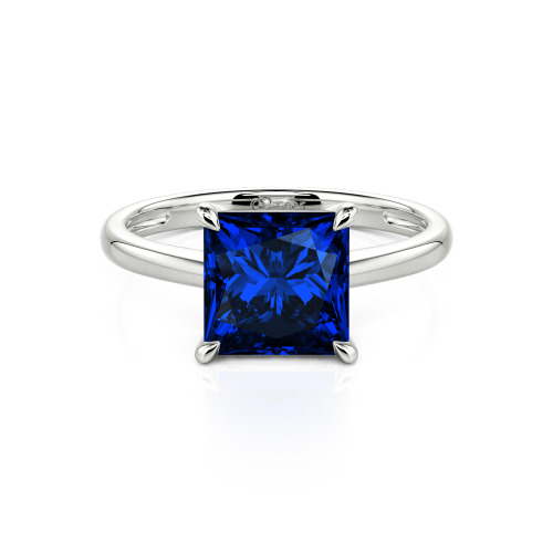 Jeulia Princess Cut Solitaire Ring