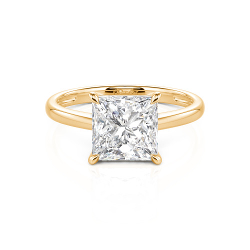 Jeulia Princess Cut Solitaire Ring