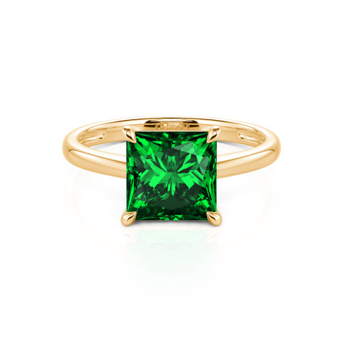 Jeulia Princess Cut Solitaire Ring