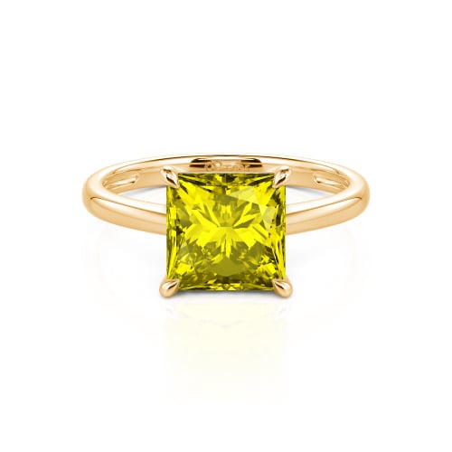 Jeulia Princess Cut Solitaire Ring