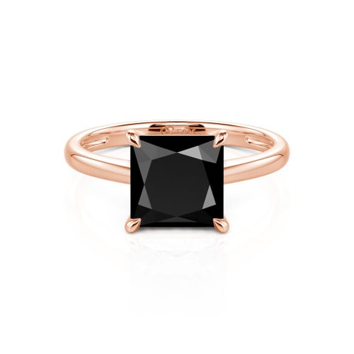 Jeulia Princess Cut Solitaire Ring