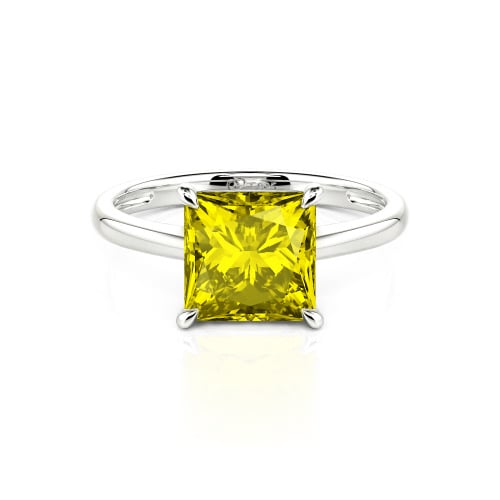 Jeulia Princess Cut Solitaire Ring