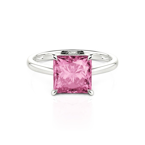 Jeulia Princess Cut Solitaire Ring