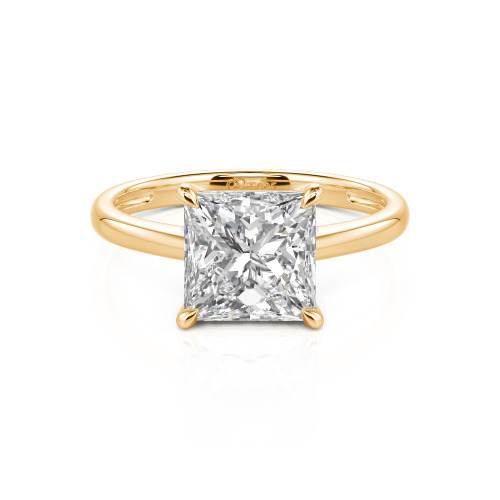 Jeulia Princess Cut Solitaire Ring