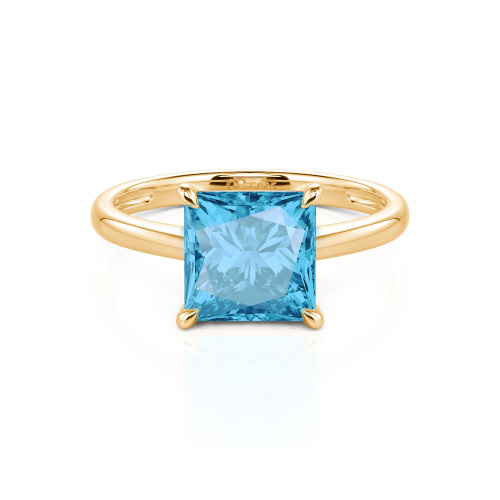Jeulia Princess Cut Solitaire Ring