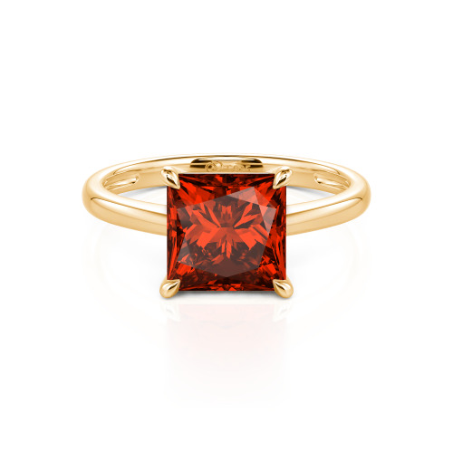 Jeulia Princess Cut Solitaire Ring