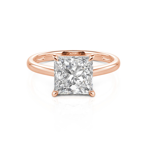 Jeulia Princess Cut Solitaire Ring