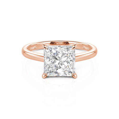 Jeulia Princess Cut Solitaire Ring