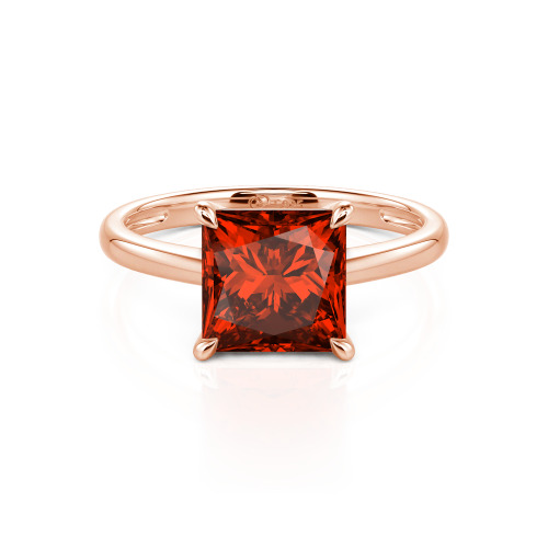 Jeulia Princess Cut Solitaire Ring