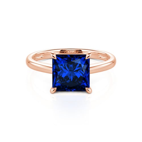 Jeulia Princess Cut Solitaire Ring