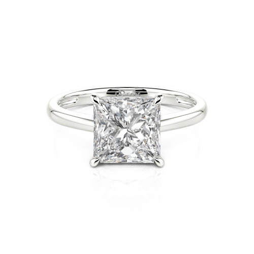Jeulia Princess Cut Solitaire Ring