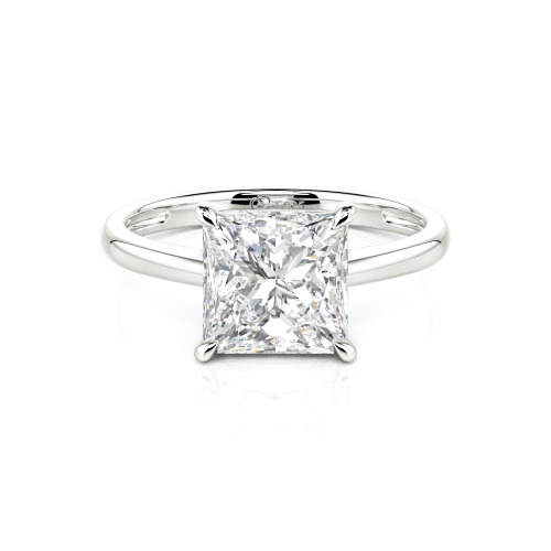 Jeulia Princess Cut Solitaire Ring