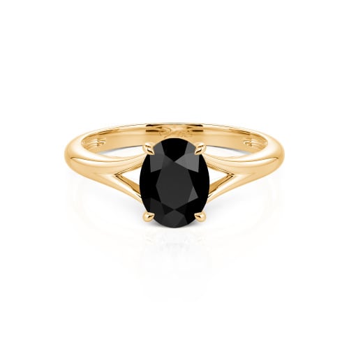 Jeulia Oval Cut Solitaire Sterling Silver Ring
