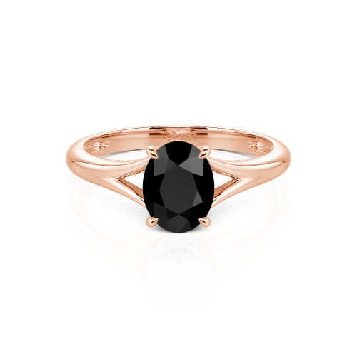 Jeulia Oval Cut Solitaire Sterling Silver Ring