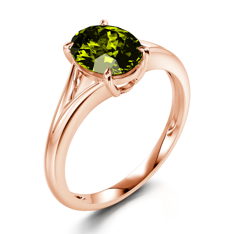 Jeulia Coppia Di Fedi Nuziali In Argento Sterling, Per Uomo, Donna, Fiore, Foglia, Anello Di Fidanzamento Con Confezione Regalo (Rosa, 22