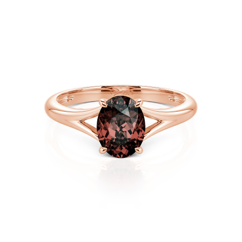 Jeulia Oval Cut Solitaire Ring