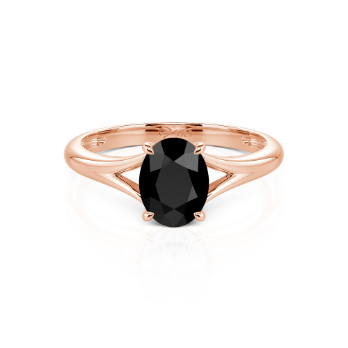 Jeulia Oval Cut Solitaire Ring