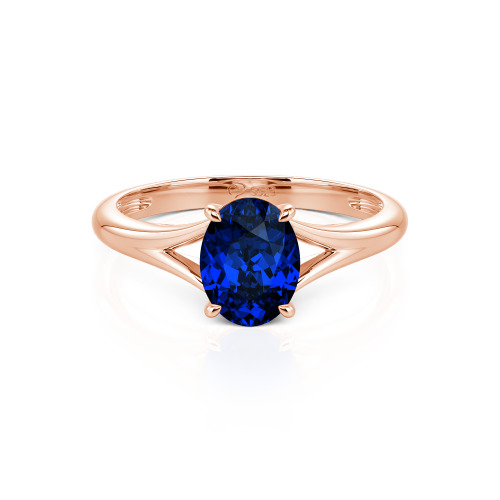 Jeulia Oval Cut Solitaire Ring