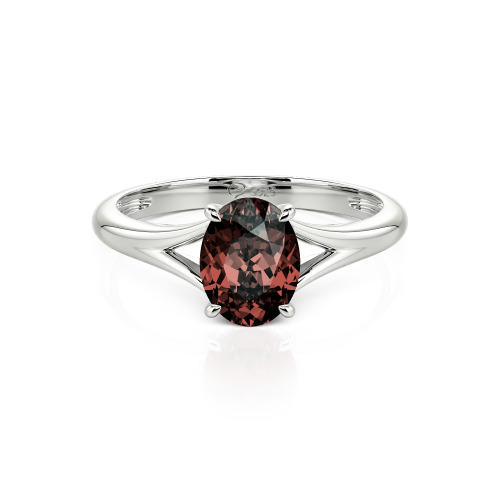 Jeulia Oval Cut Solitaire Ring