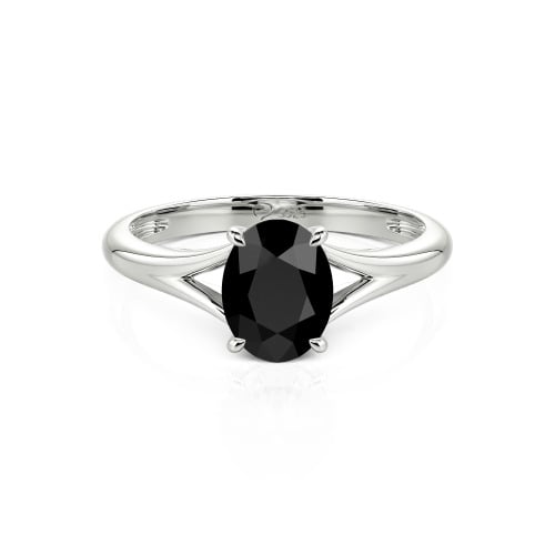 Jeulia Oval Cut Solitaire Ring