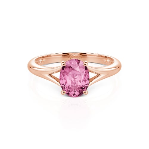 Jeulia Oval Cut Solitaire Ring