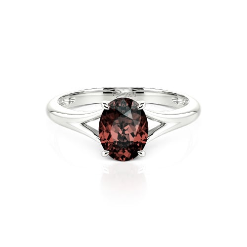 Jeulia Oval Cut Solitaire Ring