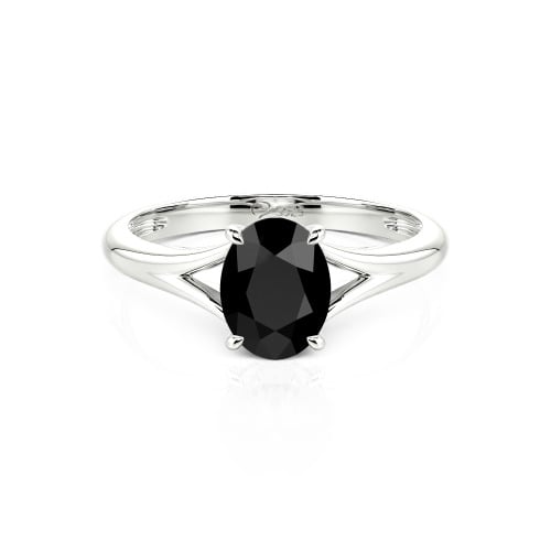 Jeulia Oval Cut Solitaire Ring