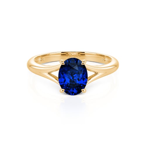 Jeulia Oval Cut Solitaire Ring