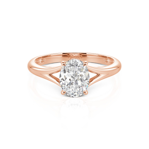 Jeulia Oval Cut Solitaire Ring