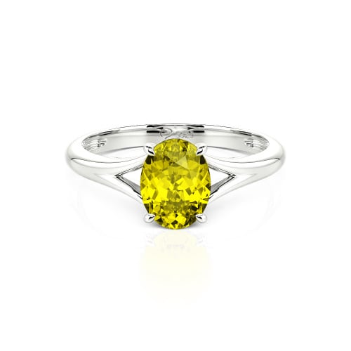 Jeulia Oval Cut Solitaire Ring