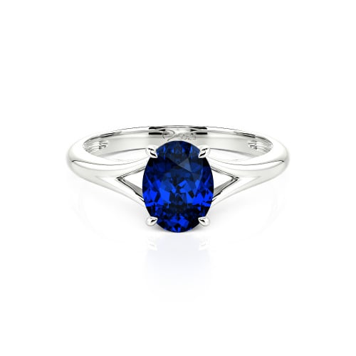 Jeulia Oval Cut Solitaire Ring